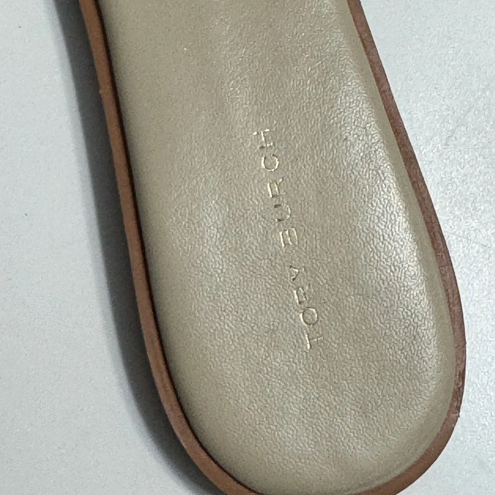 Tory Burch Women's Nude Slide Sandals - Picture 3 of 3